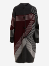 Stella Mccartney Wool Coat In Multicolor