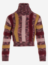 Dsquared2 Womens Purple Other Materials Sweater In Multicolor