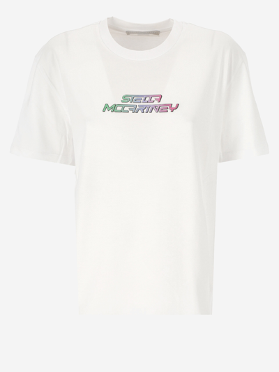 Stella Mccartney Cotton T-shirt In White