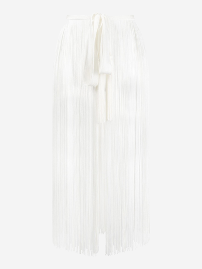 Forte Forte Draped Pareo Belt In White