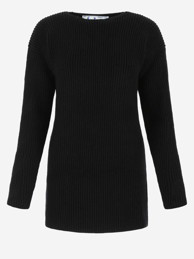 Off-white Off White Knitwear In Black