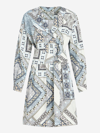 Etro Cotton Dress In Blue