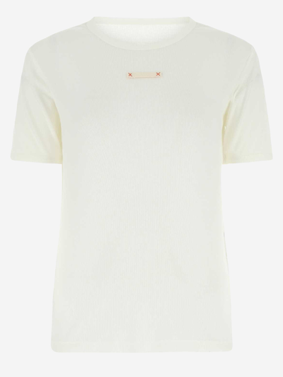 Maison Margiela Cotton T-shirt In White