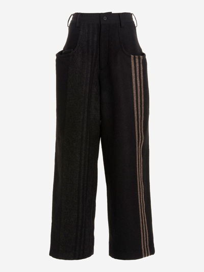 Y-3 Brushed Track Pants In Black