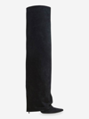 Balmain Ariel 120mm Pointed-toe Boots In Black