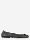 TORY BURCH LEATHER BALLET FLATS