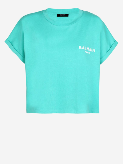 Balmain T-shirt In Green