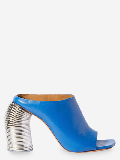 Off-white Runway Spring High-heel Mules In Blue