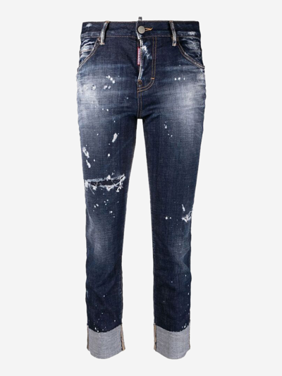 Dsquared2 Boston Jean In Blue