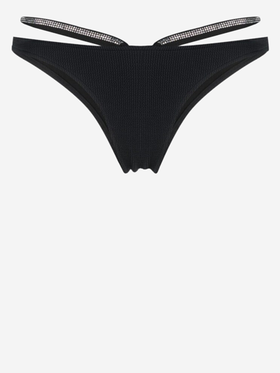 Heron Preston Logo-patch Bikini Bottom In Black