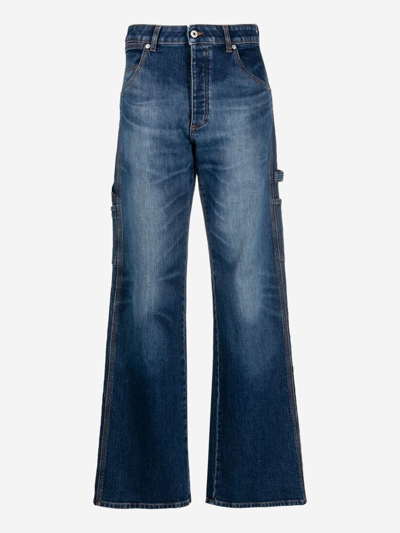 Heron Preston Ex-ray Carpenter Wide-leg Jeans In Blue