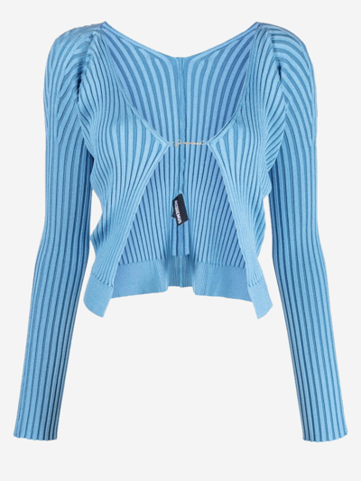 Jacquemus Cardigan  Woman Color Blue