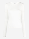 Low Classic Synthetic Fibers T-shirt In White
