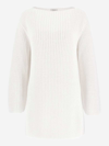 Ferragamo Cotton Knitwear In White