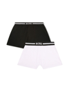 Bosswear Set Of Two Logo Boxers In White