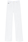 Dolce & Gabbana Destroyed Effect Jeans In Variante Abbinata (white)