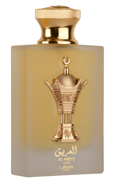 Lattafa Unisex Al Areeq Gold Edp 3.4 oz Fragrances 6291108738696 In Black / Gold
