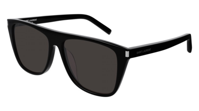 Saint Laurent Women's Black Square Sunglasses