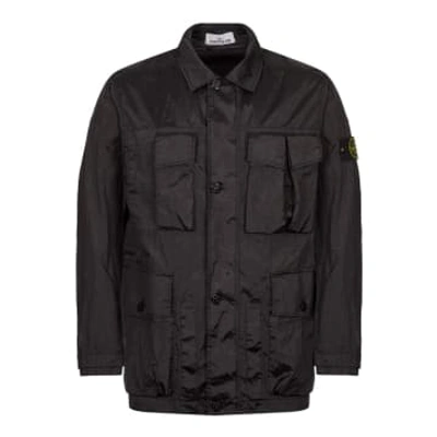 STONE  NYLON L WATRO-TC ジャケット Stone Island Black Nylon Metal Watro Tc Field Jacket | ModeSens