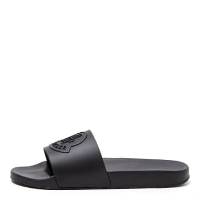 Moncler Black Basile Sliders