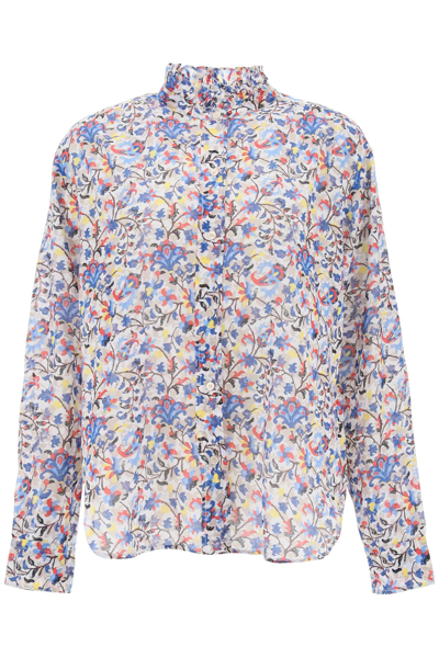 Marant Etoile Organic Cotton 'gamble' Shirt In Multi-colored