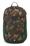 The North Face Kids' Youth Court Jester Packpack In Brown Camo/pine Needle/black