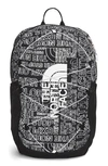 The North Face Kids' Youth Court Jester Packpack In Tnf Black Tnf Marker Logo