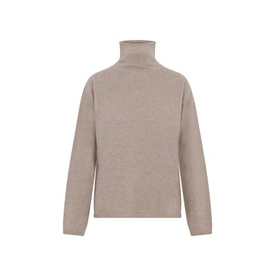 's Max Mara Baldo Turtleneck Sweater In Cashmere In Beige