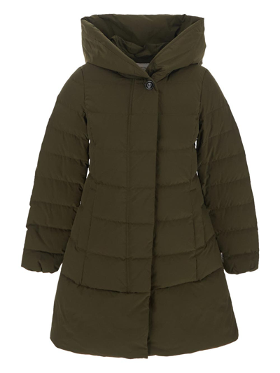 Woolrich Puffy Prescott Parka In Green