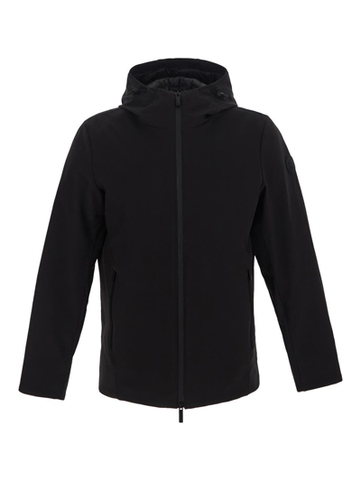 Woolrich Pacific Softshell Jacket In Black