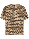 Valentino Toile Iconographe Print T-shirt In Cream