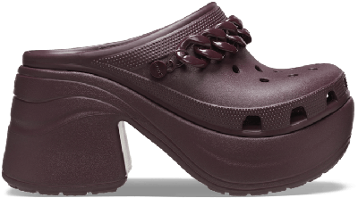 Crocs Siren Chain Clogs Unisex Dark Cherry M12