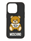 MOSCHINO MOSCHINO TEDDY BEAR PRINTED IPHONE 14 PRO CASE
