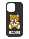 MOSCHINO MOSCHINO TEDDY BEAR EMBOSSED IPHONE 14 PRO MAX CASE