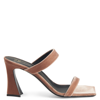 Giuseppe Zanotti Flaminia 85mm Velvet Sandals In Brown