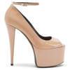 Giuseppe Zanotti Aida 105mm Patent-finish Pumps In Brown