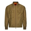 Moncler Olive And Orange Ouveze Reversible Bomber Jacket In Green