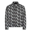 Stone Island Shadow Project Camouflage-print Padded-shell Jacket In Black