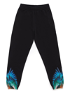 MARCELO BURLON COUNTY OF MILAN ICON WINGS COTTON TRACK TROUSERS