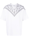 MARCELO BURLON COUNTY OF MILAN BANDANA-PRINT COTTON T-SHIRT