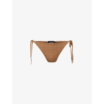 Givenchy 4g Bikini Bottoms In Khaki