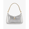 Bvlgari Womens Silver Serpenti Baia Small Leather Shoulder Bag In Silver