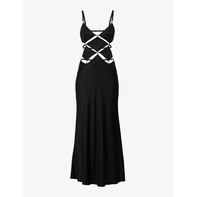 Bec & Bridge Diamond Days Maxi Dress In Black