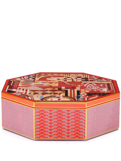Shanghai Tang The Year Of The Rabbit Box In Rot
