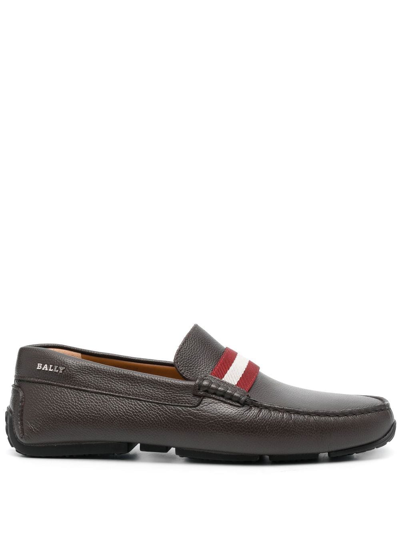 Bally Loafer With Logo In Black