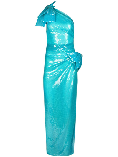 Nina Ricci Tia Abendkleid In Blue