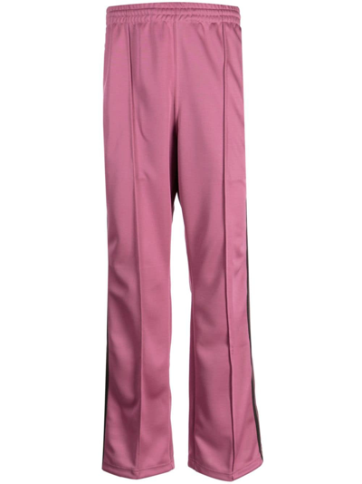 Needles Whipstitch-detailing Track Pant In Smoke Pink
