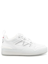 MONCLER PIVOT LOW-TOP LEATHER SNEAKERS