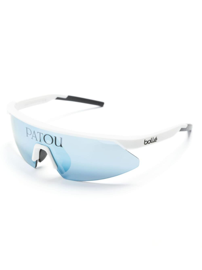 Patou X Bollé Visor Sunglasses In Blue