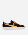 Puma Man Sneakers Black Size 12 Soft Leather In Black